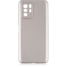 Kilifplus Xiaomi Poco X3 GT İnce Mat Esnek Silikon Gold Kılıf