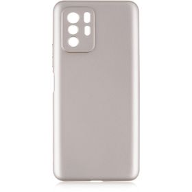 Kilifplus Xiaomi Poco X3 GT İnce Mat Esnek Silikon Gold Kılıf
