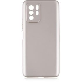 Kilifplus Xiaomi Poco X3 GT İnce Mat Esnek Silikon Gold Kılıf