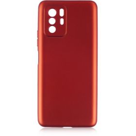 Kilifplus Xiaomi Poco X3 GT İnce Mat Esnek Silikon Kırmızı Kılıf