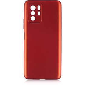 Kilifplus Xiaomi Poco X3 GT İnce Mat Esnek Silikon Kırmızı Kılıf