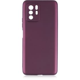 Kilifplus Xiaomi Poco X3 GT İnce Mat Esnek Silikon Mürdüm Kılıf