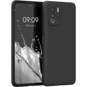 Kilifplus Xiaomi Poco X3 GT İnce Mat Esnek Silikon Siyah Kılıf