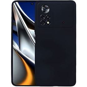 Kilifplus Xiaomi Poco X4 Pro İnce Mat Esnek Silikon Siyah Kılıf