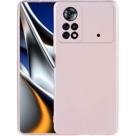 Kilifplus Xiaomi Poco X4 Pro Rose Gold İnce Mat Esnek Silikon Kılıf