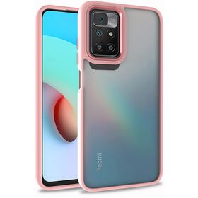 Kilifplus Xiaomi Redmi 10 Rose Gold Electro Silikon Renkli Flora Kapak Kılıf