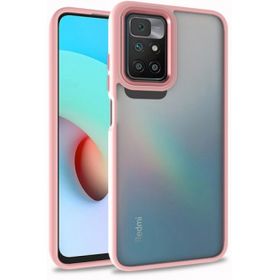 Kilifplus Xiaomi Redmi 10 Rose Gold Electro Silikon Renkli Flora Kapak Kılıf