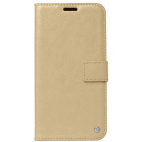 Kilifplus Xiaomi Redmi 10C Standlı Kartlıklı Cüzdanlı Kapaklı Gold Kılıf