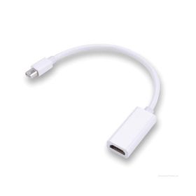 KılıfShop Apple Macbook Pro Mini Display Port Hdmı Dönüştürücü Adaptörü Beyaz Kılıf