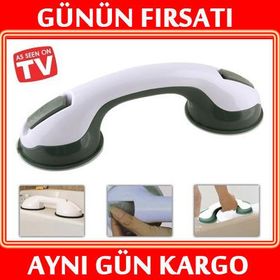 Kilitli Güçlü Vantuz Ez Grip Banyo Tutucu