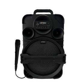 Kimiso QS-1806 Karaoke Mikrofonlu Kablosuz Siyah Bluetooth Hoparlör