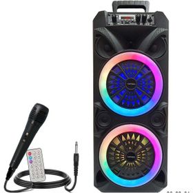 Kimiso QS-224 El Mikrofonlu Aktif Seyyar Anfi