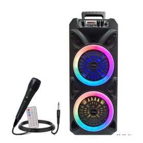 Kimiso QS-224 El Mikrofonlu Aktif Seyyar Anfi