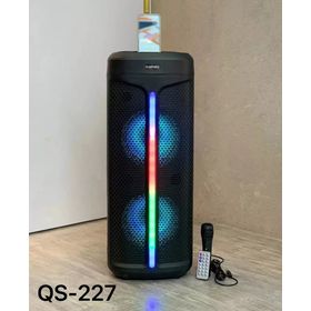 Kimiso QS-227 Çift 8 inç Led Ekranlı Taşınabilir BT Hoparlör