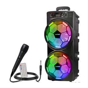 Kimiso QS-8206 El Mikrofonlu Aktif Seyyar Anfi