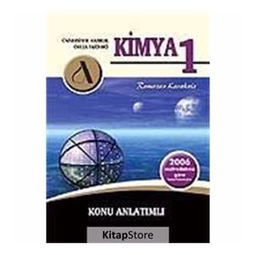 KIMYA 1 KONU ANLATIMLI - RAMAZAN KARAKALE