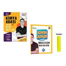 Kimya Adası Ayt Kimya Soru Bankası ve Youtube Ders Notları Seti