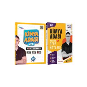Kimya Adası Ayt Kimya Soru Bankası ve Youtube Ders Notları Seti