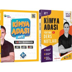 Kimya Adası Ayt Kimya Soru Bankası ve Youtube Ders Notları Seti