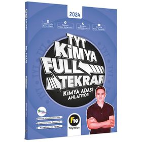 Kimya Adası Tyt Kimya Full Tekrar Video Ders Kitabı - F10 Yayınları
