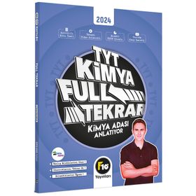 Kimya Adası Tyt Kimya Full Tekrar Video Ders Kitabı - F10 Yayınları