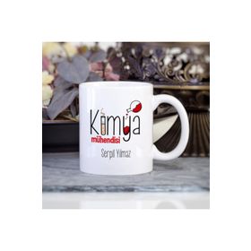 Kimya Mühendisi Tasarımlı Kupa Bardak