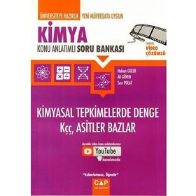 Kimyasal Tepkimelerde Denge Asitler Bazlar Konu Anlatımı - Çap Yayınları