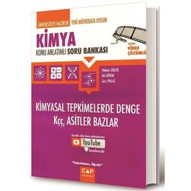 Kimyasal Tepkimelerde Denge Asitler Bazlar Konu Anlatımı - Çap Yayınları