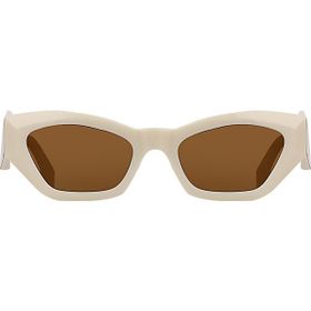 Kınary 1040 Krem Yeni Trend Vintage Unisex Güneş Gözlüğü