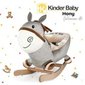 Kinder Baby 1704 Hony Eşek Gri Sallanan At