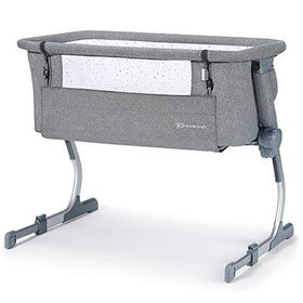 Kinderkraft Uno Up Grey Melange Anne Yanı Beşiği