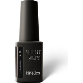 Kinetics Jet Black Siyah 188 Shield Gel Polish 15 ml Kalıcı Oje