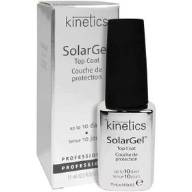 Kinetics Solar Gel Top Coat İçin Top Coat 15 ml Günlük Oje