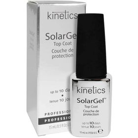 Kinetics Solar Gel Top Coat İçin Top Coat 15 ml Günlük Oje