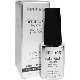 Kinetics Solar Gel Top Coat İçin Top Coat 15 ml Günlük Oje