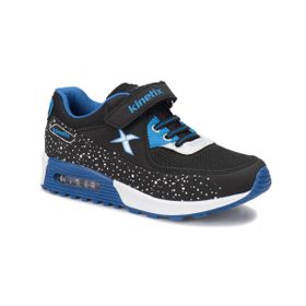 Kinetix 100242654 Siyah-Mavi Çocuk Spor Ayakkabı