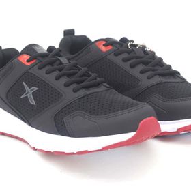 Kinetix 100502377 Siyah Kırmızı Erkek Spor Ayakkabı