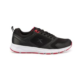 Kinetix 100502377 Siyah Kırmızı Erkek Spor Ayakkabı