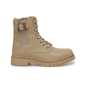 Kinetix 101414091 Alona 3PR Kahverengi Biker Kadın Bot
