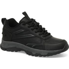 Kinetix 101781129 Magna PU Siyah-Koyu Gri Unisex Outdoor Trekking Ayakkabısı