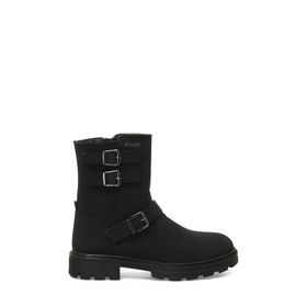 Kinetix 101924883 Respo 4PR Siyah Biker Kadın Bot