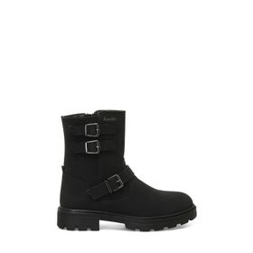 Kinetix 101924883 Respo 4PR Siyah Biker Kadın Bot