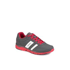 Kinetix 1315029 Koyu Gri Kırmızı Beyaz Erkek Spor Ayakkabı