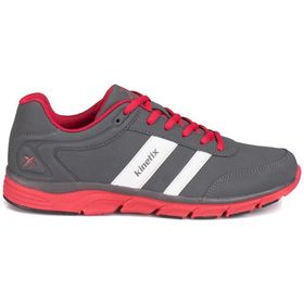 Kinetix 1315029 Koyu Gri Kırmızı Beyaz Erkek Spor Ayakkabı