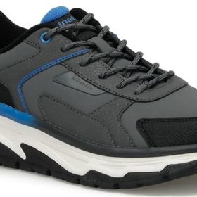 Kinetix 3W WANDER PU 3PR Gri Siyah Erkek Spor Ayakkabı