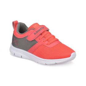 Kinetix Anka Gri-Neon-Pembe Çocuk Spor Ayakkabı