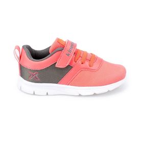 Kinetix Anka Gri-Neon-Pembe Çocuk Spor Ayakkabı