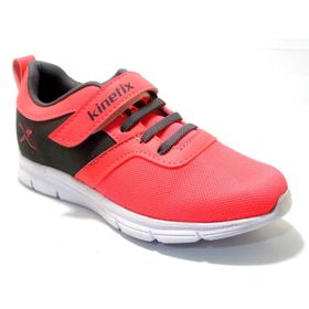 Kinetix Anka Gri-Neon-Pembe Çocuk Spor Ayakkabı