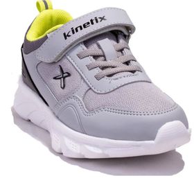 Kinetix Fender Gri Yeşil Ortopedik Günlük Erkek Çocuk Spor Ayakkabı