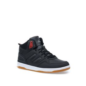 Kinetix Gina PU HI 1PR Siyah Erkek Sneaker Ayakkabı
